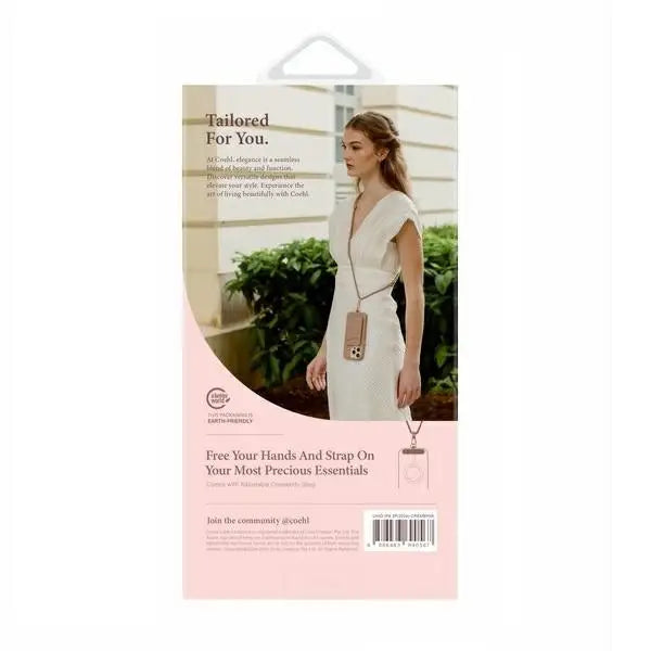 Uniq Coehl Creme iPhone 16 Pro 6.3’’ Magnetic Charging case pink/ballet pink - Cell phone cases and covers<<<HurtelXML