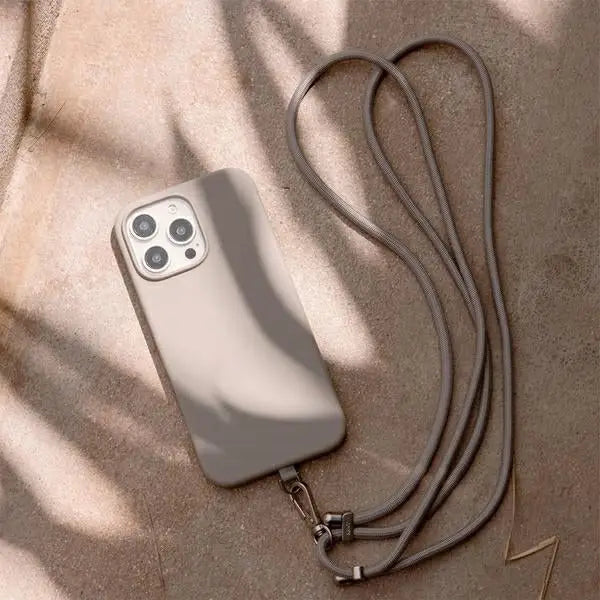 Uniq Coehl Creme iPhone 16 Pro 6.3’’ Magnetic Charging case gray/taupe gray - Cell phone cases and covers<<<HurtelXML
