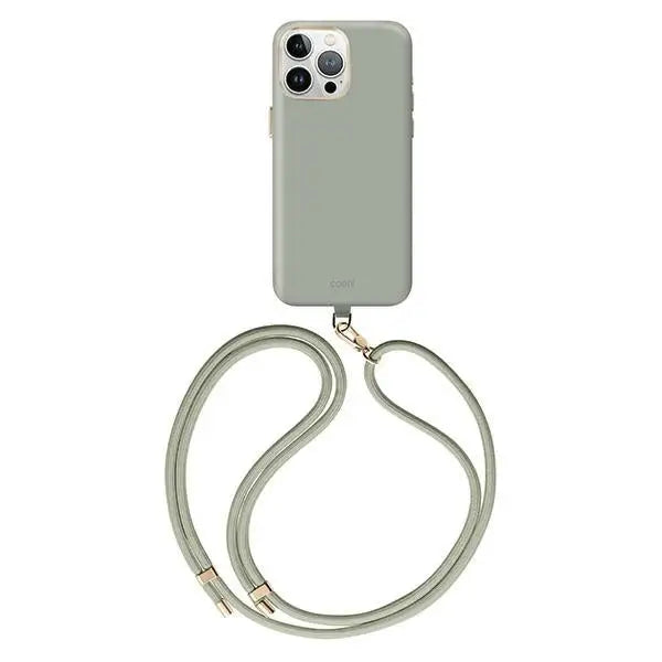 Uniq Coehl Creme Magnetic Charging case for iPhone 15 Pro - sage - Cell phone cases and covers<<<HurtelXML