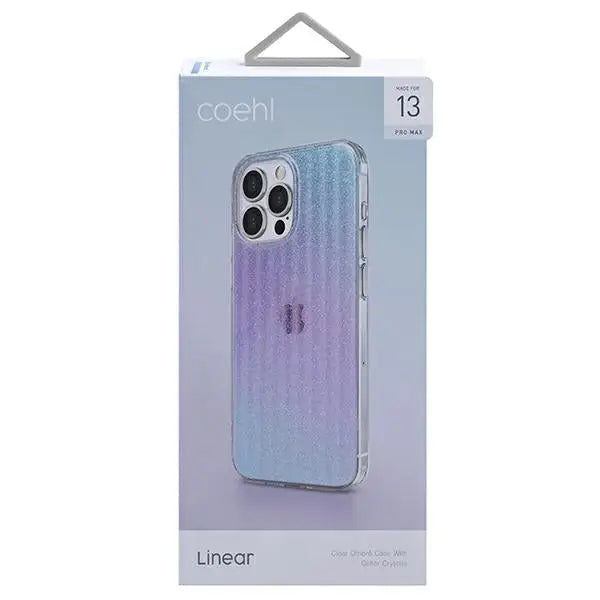 Uniq Coehl Linear case for iPhone 13 Pro Max - pink and blue - Cell phone cases and covers<<<HurtelXML