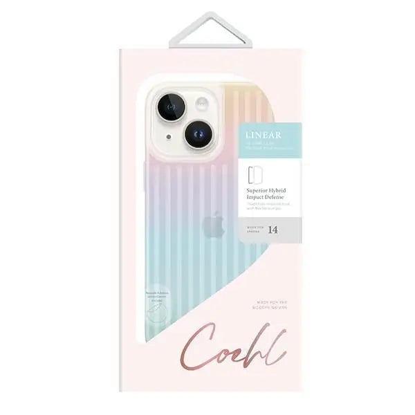 Uniq Coehl Linear case for iPhone 14 Plus - iridescent - Cell phone cases and covers<<<HurtelXML