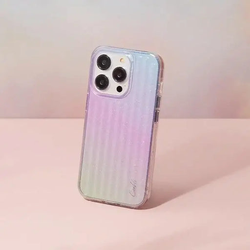 Uniq Coehl Linear case for iPhone 14 Pro Max - blue and pink - Cell phone cases and covers<<<HurtelXML