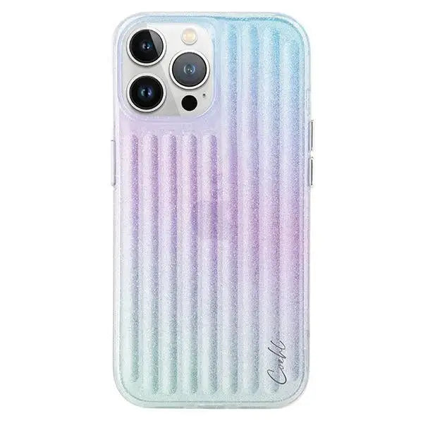 Uniq Coehl Linear case for iPhone 15 Pro - pink and blue - Cell phone cases and covers<<<HurtelXML