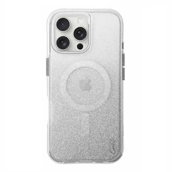 Uniq Coehl Lumino Magnetic Charging case for iPhone 16 Pro Max - silver - Cell phone cases and covers<<<HurtelXML