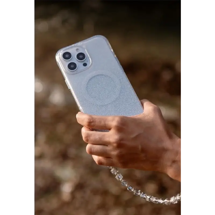 Uniq Coehl Lumino Magnetic Charging case for iPhone 16 Pro - silver - Cell phone cases and covers<<<HurtelXML