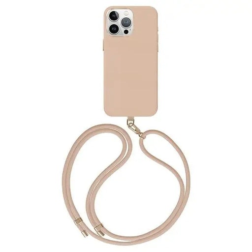 Uniq Coehl Muse Magnetic Charging case for iPhone 15 Pro - beige - Cell phone cases and covers<<<HurtelXML