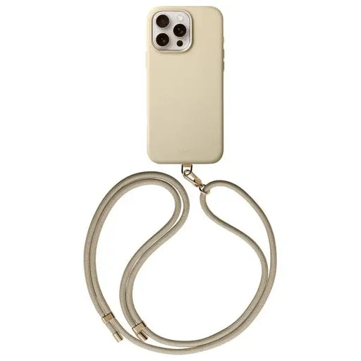 Uniq Coehl Muse Magnetic Charging Case for iPhone 16 Pro - Beige - Cell phone cases and covers<<<HurtelXML