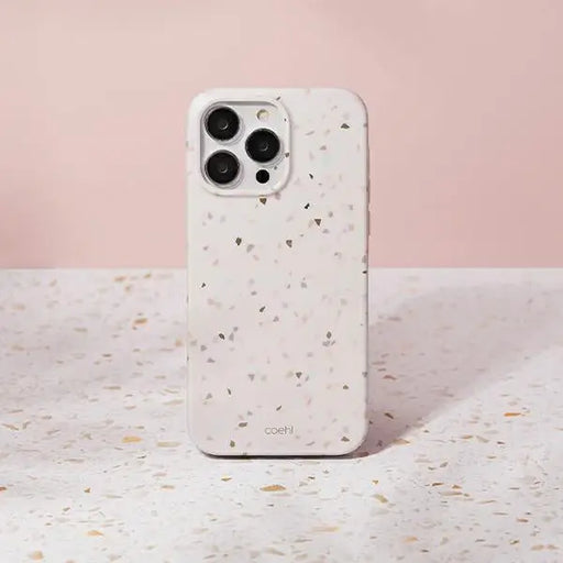 Uniq Coehl Terrazzo case for iPhone 14 Pro - sand - Cell phone cases and covers<<<HurtelXML