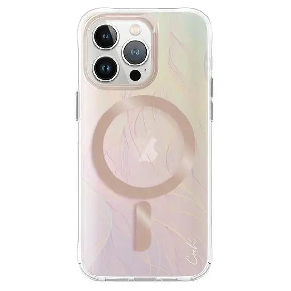 Uniq Coehl Willow Magnetic Charging case for iPhone 15 Pro - iridescent - Cell phone cases and covers<<<HurtelXML