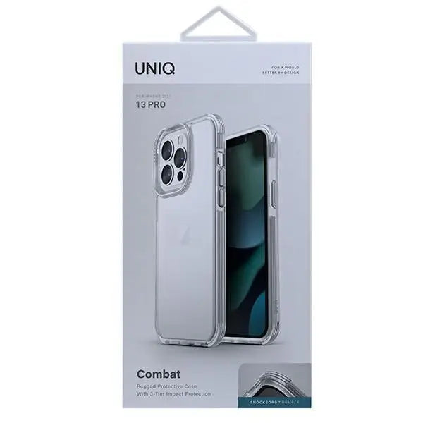 Uniq Combat case for iPhone 13 Pro / iPhone 13 - transparent - Cell phone cases and covers<<<HurtelXML