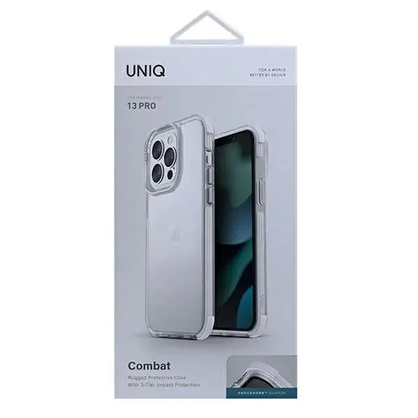Uniq Combat case for iPhone 13 Pro / iPhone 13 - white - Cell phone cases and covers<<<HurtelXML