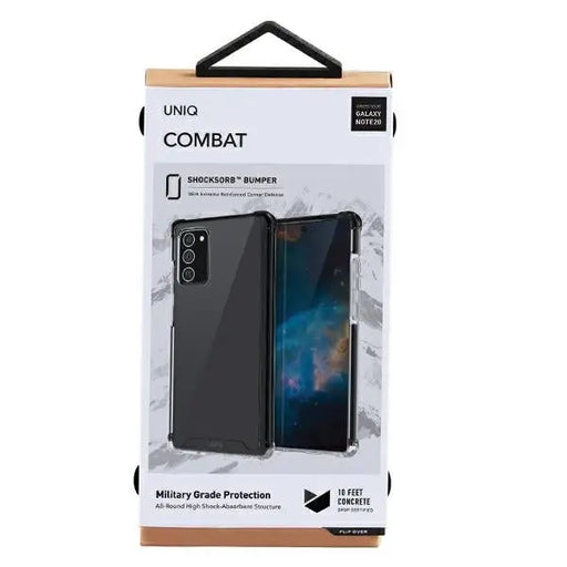 Uniq Combat case for Samsung Galaxy Note 20 - black - Cell phone cases and covers<<<HurtelXML