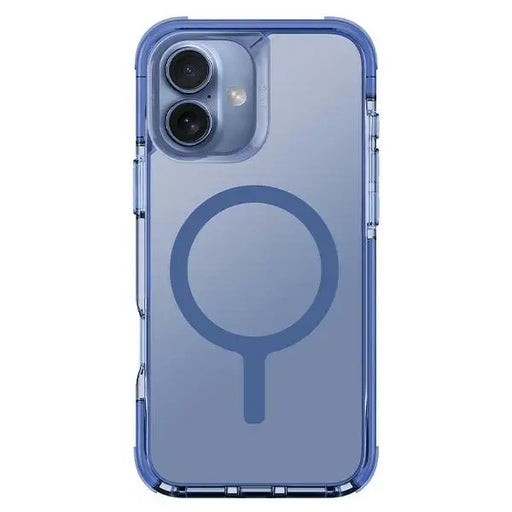 Uniq Combat iPhone 16 6.1’’ case Magclick Charging blue/pearl blue - Cell phone cases and covers<<<HurtelXML