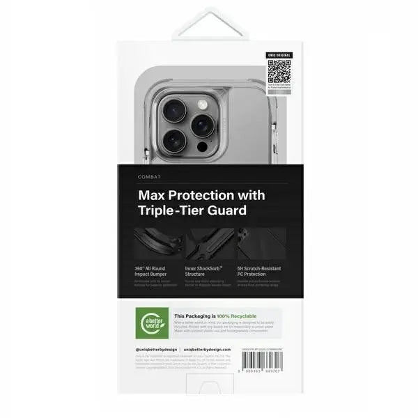 Uniq Combat iPhone 16 Pro 6.3’’ Magclick Charging case gray/stone gray - Cell phone cases and covers<<<HurtelXML