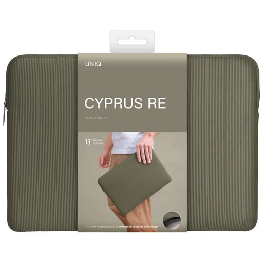 Uniq Cyprus Ridge Edition Laptop Sleeve bag for a 14’’ water-resistant neoprene laptop - green - Laptop bags<<<HurtelXML
