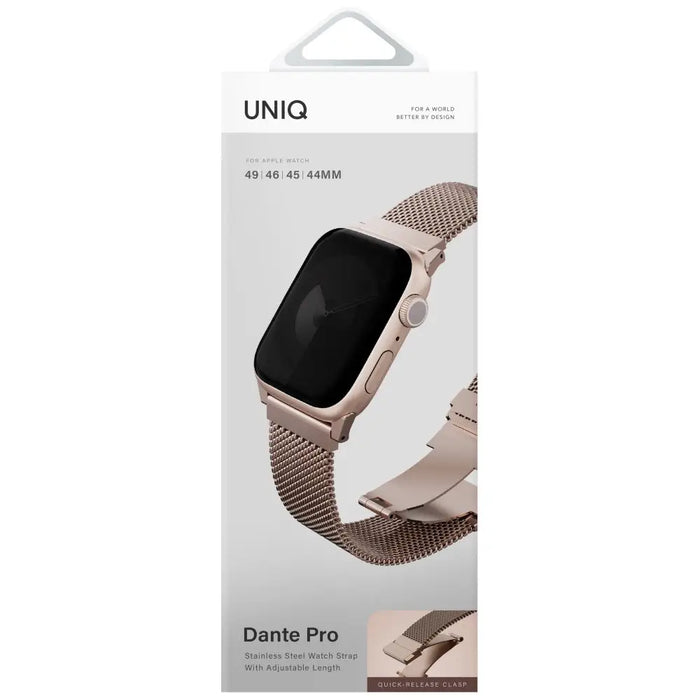 Uniq Dante Pro Apple Watch Strap 44/45/46/49mm Stainless Steel - Pink - Other cell phone equipment<<<HurtelXML