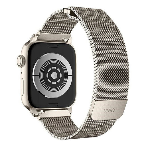 Uniq Dante Stainless Steel strap for Apple Watch 1/2/3/4/5/6/7/8/SE/SE2 42/44/45mm - beige - Other cell phone