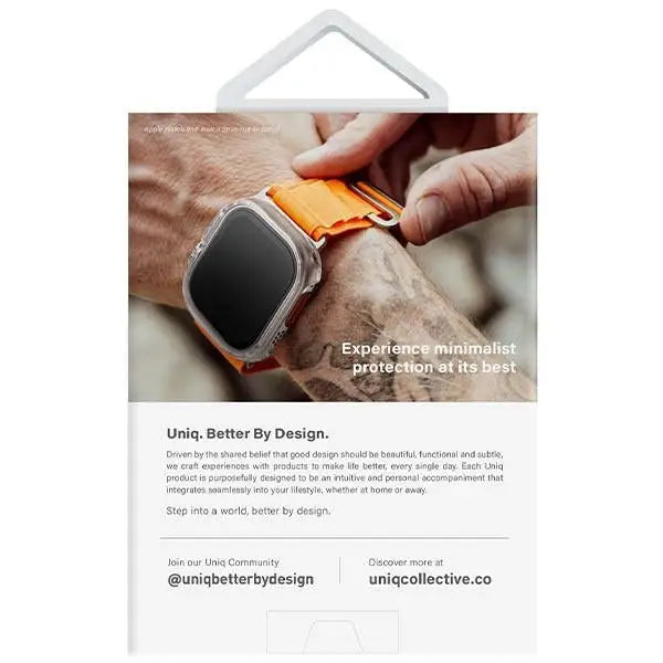Uniq Garde case for Apple Watch Ultra 49 mm - transparent - Cell phone cases and covers<<<HurtelXML