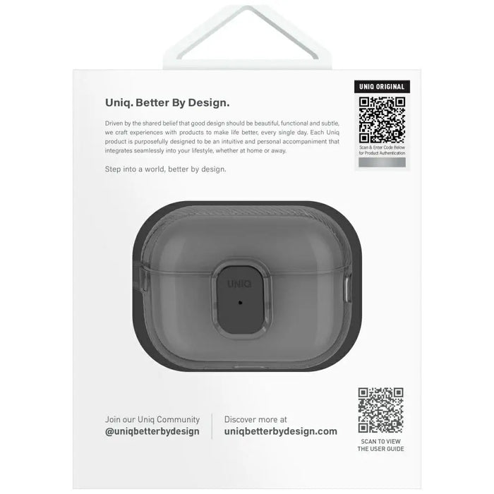 Uniq Glase Pro Case for AirPods Pro 2 - Yellow - Cell phone cases and covers<<<HurtelXML