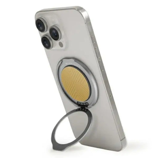 Uniq Gripfit 360 Magnetic Mount&Kickstand Magnetic Holder yellow/canary yellow - Cell phone holders<<<HurtelXML