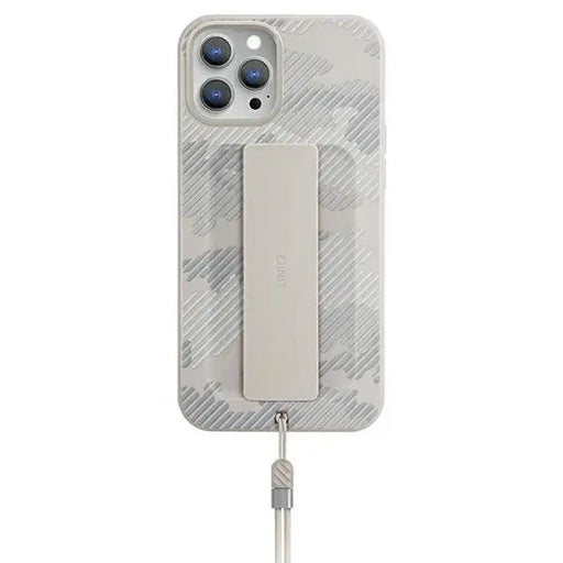 Uniq Heldro case for iPhone 12 Pro Max - beige camouflage - Cell phone cases and covers<<<HurtelXML