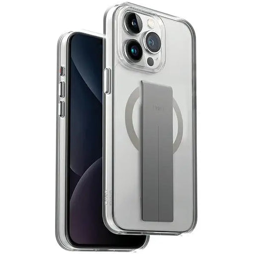 Uniq Heldro Mag Magclick Charging case for iPhone 15 Pro Max - transparent - Cell phone cases and covers<<<HurtelXML
