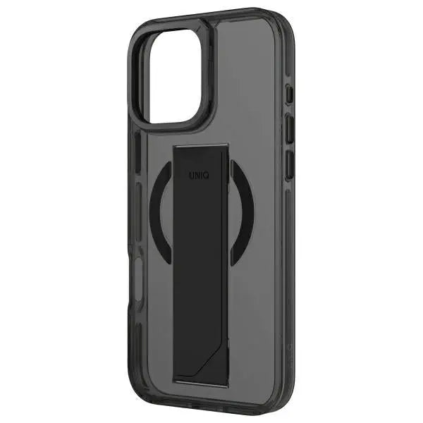 Uniq Heldro Max iPhone 16 Pro Max 6.9’’ Magclick Charging case black/vapour smoke - Cell phone cases