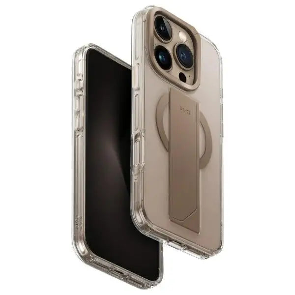 Uniq Heldro Max Magclick Charging Case for iPhone 16 Pro Max - Gold - Cell phone cases and covers<<<HurtelXML