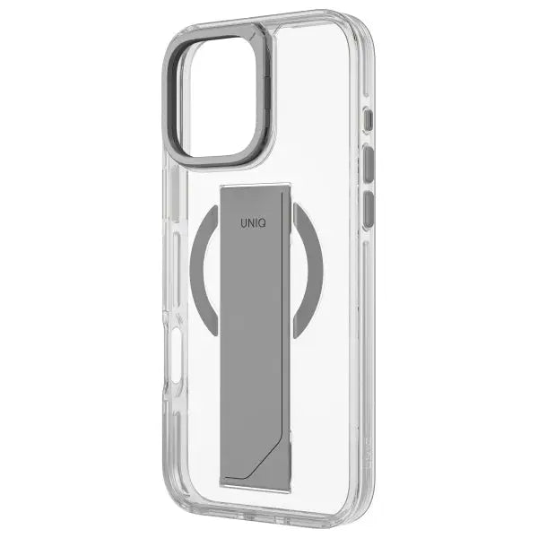Uniq Heldro Max Magclick Charging Case for iPhone 16 Pro Max - Transparent - Cell phone cases and covers<<<HurtelXML