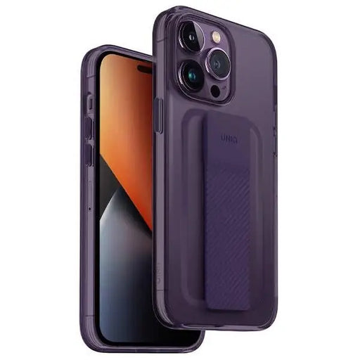 Uniq Heldro Mount case for iPhone 14 Pro Max - purple - Cell phone cases and covers<<<HurtelXML