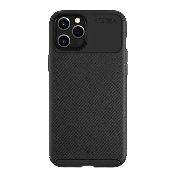 Uniq Hexa case for iPhone 12 Pro Max - black - Cell phone cases and covers<<<HurtelXML