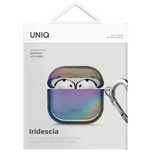 Uniq Iridescia AirPods 4 Hang Case - Holo Multicolor - Cell phone cases and covers<<<HurtelXML