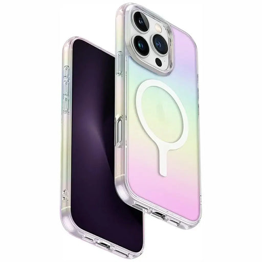 Uniq Iridescia Magclick Charging Case for iPhone 16 Pro - Multicolor - Cell phone cases and covers<<<HurtelXML