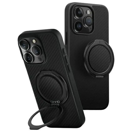 Uniq Keva Air iPhone 16 Pro 6.3’’ Magclick Charging Case Black/Carbon Black - Cell phone cases and covers<<<HurtelXML