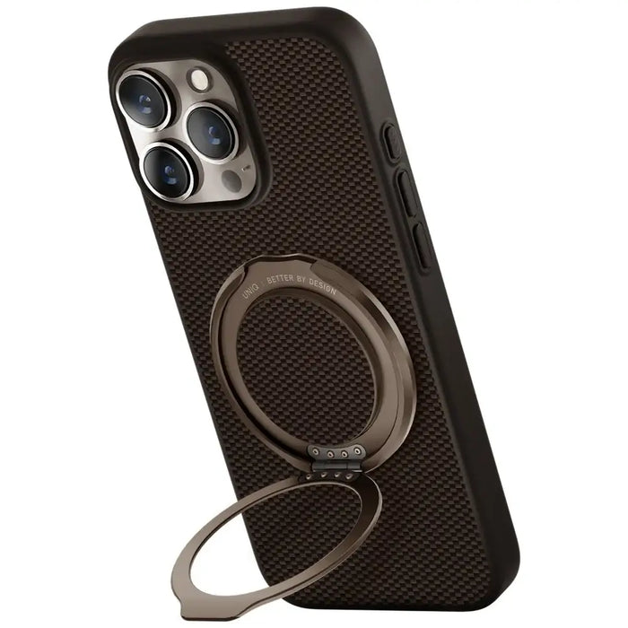 Uniq Keva Air Magclick Charging GripFit Case for iPhone 16 Pro Max - Brown - Cell phone cases and covers<<<HurtelXML