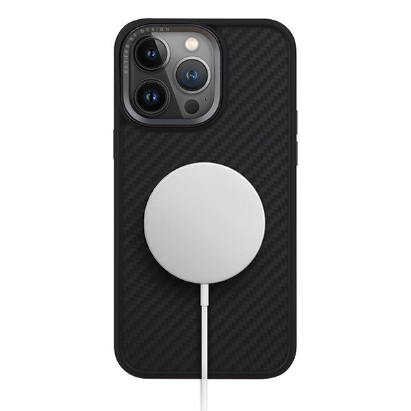 Uniq Keva Magclick Charging case for iPhone 15 Pro Max - black - Cell phone cases and covers<<<HurtelXML
