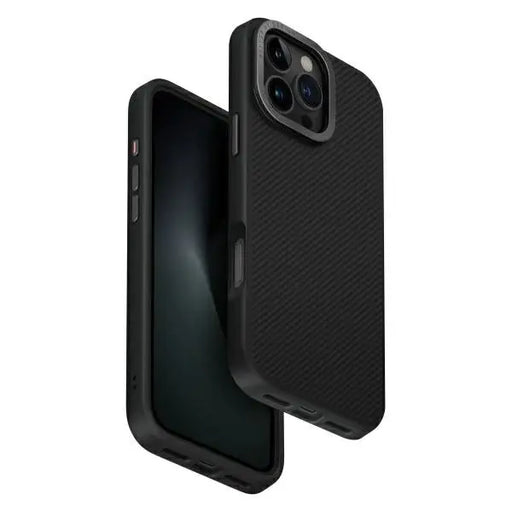Uniq Keva Max Magclick Charging Case for iPhone 16 Pro Max - Black - Cell phone cases and covers<<<HurtelXML