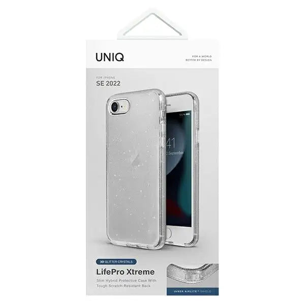 Uniq LifePro Xtreme case for iPhone 7 / 8 / SE 2020 / SE 2022 - transparent silver - Cell phone cases