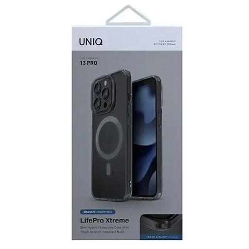 Uniq LifePro Xtreme case iPhone 13 Pro / 13 6.1’’ magsafe smoke/smoke - Cell phone cases and covers<<<HurtelXML