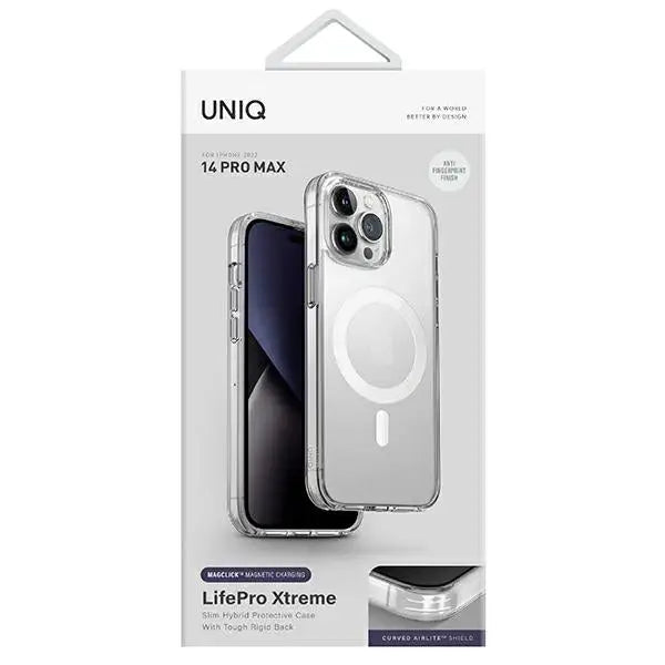 Uniq LifePro Xtreme Magclick Charging case for iPhone 14 Pro Max - transparent - Cell phone cases and covers<<<HurtelXML