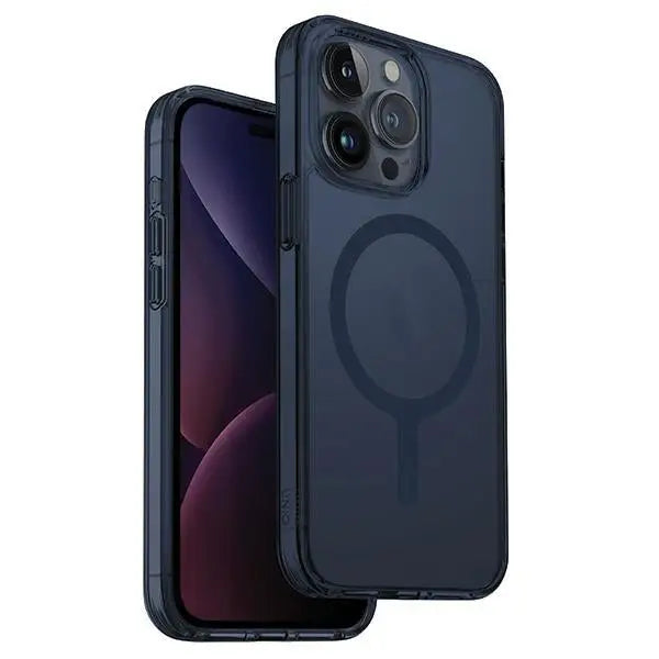 Uniq LifePro Xtreme Magclick Charging case for iPhone 15 Pro - dark blue - Cell phone cases and covers<<<HurtelXML