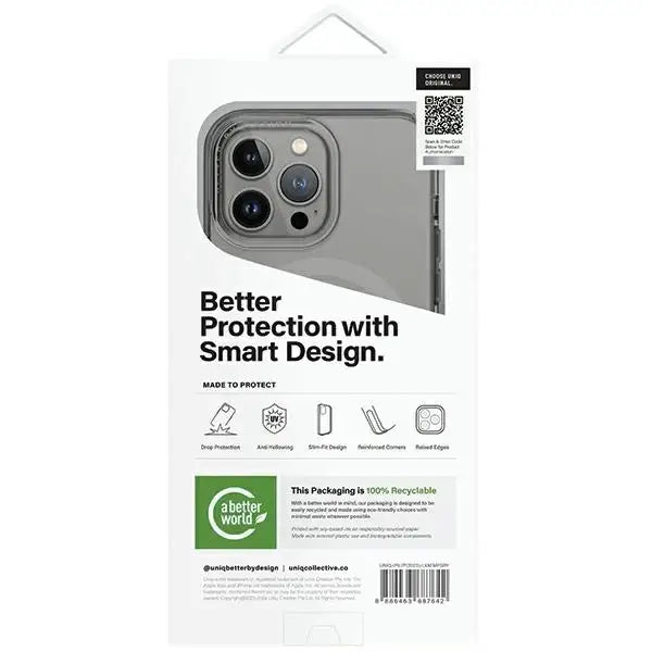 Uniq LifePro Xtreme Magclick Charging case for iPhone 15 Pro - gray - Cell phone cases and covers<<<HurtelXML