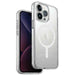 Uniq LifePro Xtreme Magclick Charging Case for iPhone 15 Pro Max - Transparent Silver - Cell phone cases