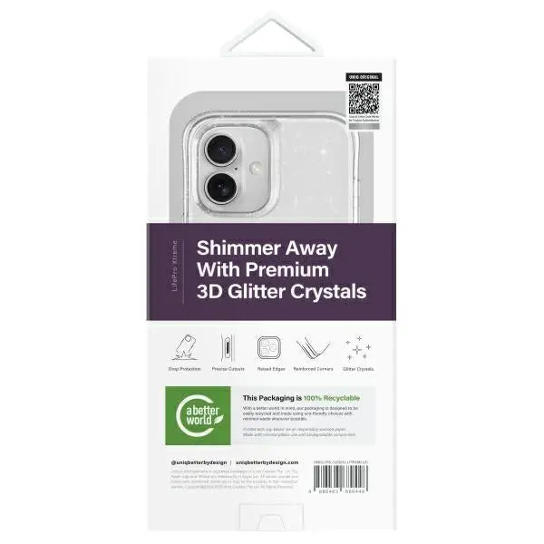 Uniq LifePro Xtreme Magclick Charging Case for iPhone 16 - Clear - Cell phone cases and covers<<<HurtelXML