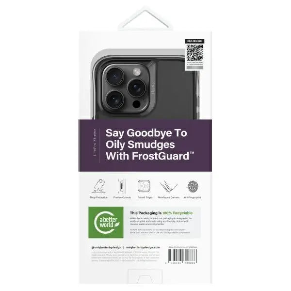 Uniq LifePro Xtreme Magclick Charging Case for iPhone 16 Pro Max - Gray - Cell phone cases and covers<<<HurtelXML