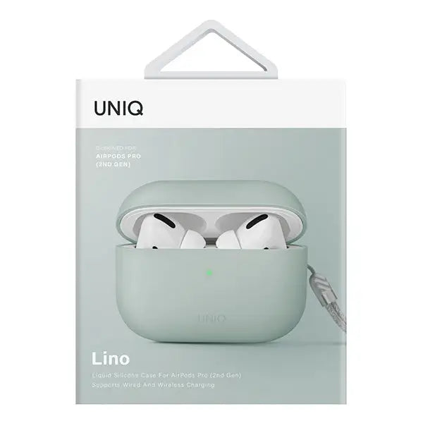 Uniq Lino case for AirPods Pro 2 - mint - Cell phone cases and covers<<<HurtelXML