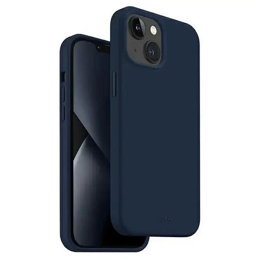 Uniq Lino case for iPhone 14 - blue - Cell phone cases and covers<<<HurtelXML