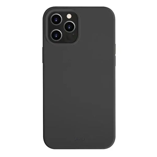 Uniq Lino Hue case for iPhone 12 Pro Max - black - Cell phone cases and covers<<<HurtelXML