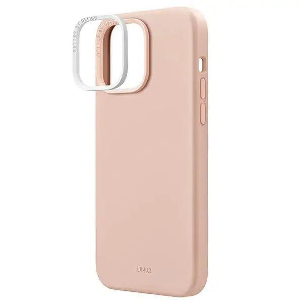 Uniq Lino Hue Magclick Charging case for iPhone 14 Pro Max - pink - Cell phone cases and covers<<<HurtelXML