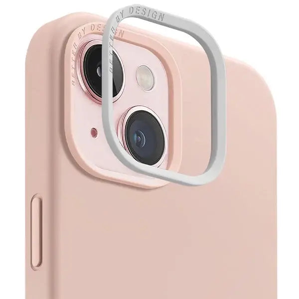 Uniq Lino Hue Magclick Charging case for iPhone 15 - pink - Cell phone cases and covers<<<HurtelXML